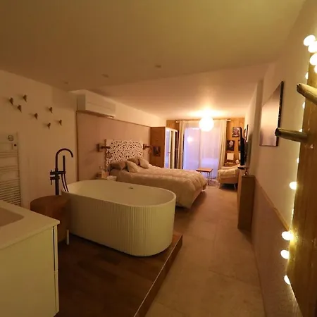 Spa&piscine Chauffée à 5' Plage&village Naturiste Villa Agde